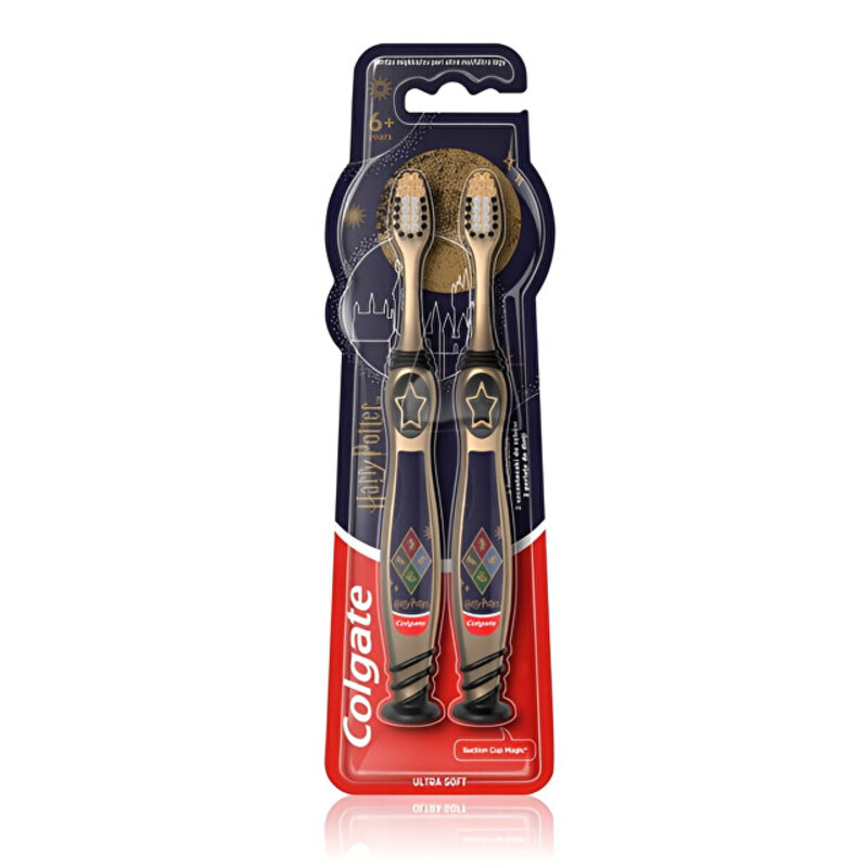 Harry Potter 6+ let Extra Soft Duo Toothbrush - Zubní kartáček